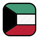 flags, kuwait, flag, country, world, national, nation, countries, flag variant