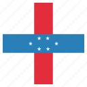 antilles, country, flag, national