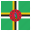 country, dominica, flag, national 