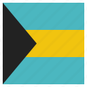 bahamas, country, flag, national, the