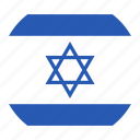 circle, flag, israel, israeli, jewish, state