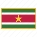 world, flag, country, nation, national, suriname, flags