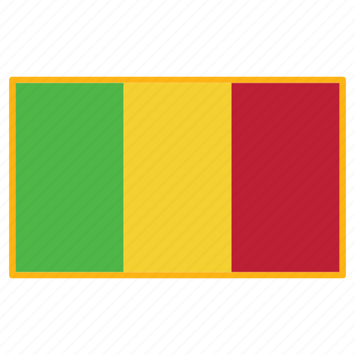 World, mali, flag, country, nation, national, flags icon - Download on Iconfinder