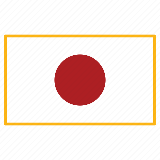 World, japan, flag, country, nation, national, flags icon - Download on Iconfinder