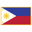 world, philippines, flag, country, nation, national, flags