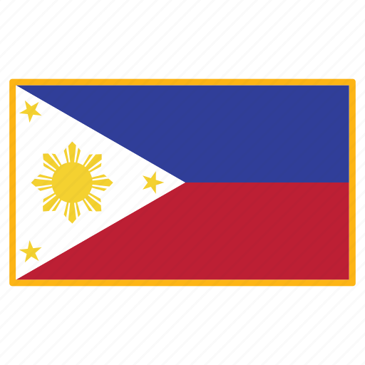World, philippines, flag, country, nation, national, flags icon - Download on Iconfinder