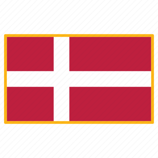 World, denmark, flag, country, nation, national, flags icon - Download on Iconfinder