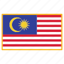world, malaysia, flag, country, nation, national, flags
