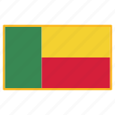 world, benin, flag, country, nation, national, flags