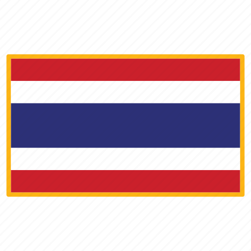 World, thailand, flag, country, nation, national, flags icon - Download on Iconfinder