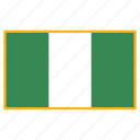 world, nigeria, flag, country, nation, national, flags