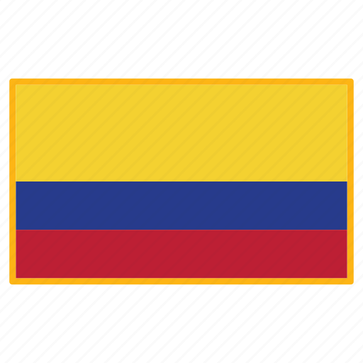 World, colombia, flag, country, nation, national, flags icon - Download on Iconfinder
