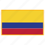 world, colombia, flag, country, nation, national, flags 