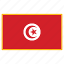 world, tunisia, flag, country, nation, national, flags