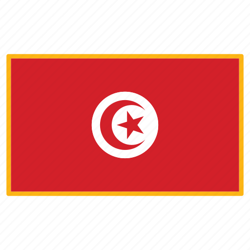 World, tunisia, flag, country, nation, national, flags icon - Download on Iconfinder