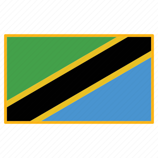 World, tanzania, flag, country, nation, national, flags icon - Download on Iconfinder