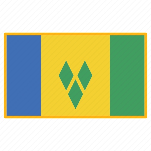 World, saint vincent, flag, country, nation, national, flags icon - Download on Iconfinder