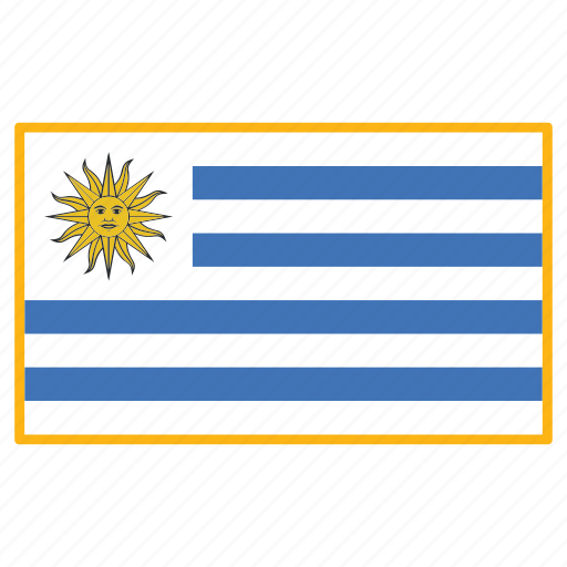 World, uruguay, flag, country, nation, national, flags icon - Download on Iconfinder