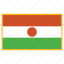 world, niger, flag, country, nation, national, flags