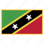 world, saint kitts, flag, country, nation, national, flags 