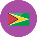 flag, guyana, country, flags, map, national, world