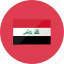 flags, iraq, country, flag, location, national, world 