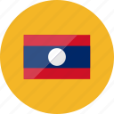 flags, laos, country, flag, location, national, world