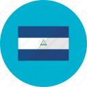 flags, nicaragua, country, flag, location, national, world