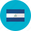 flags, nicaragua, country, flag, location, national, world 