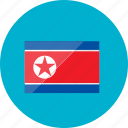 flags, north korea, country, flag, location, national, world 