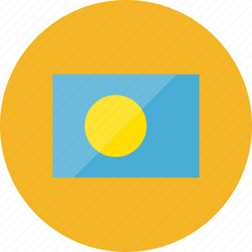 Flags, palau, country, flag, location, national, world icon - Download on Iconfinder