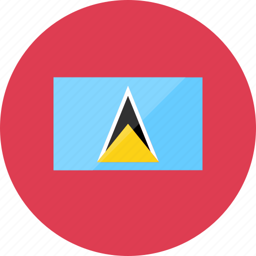 Flags, saint lucia, country, flag, location, national, world icon - Download on Iconfinder
