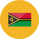 flags, vanuatu, country, flag, location, national, world