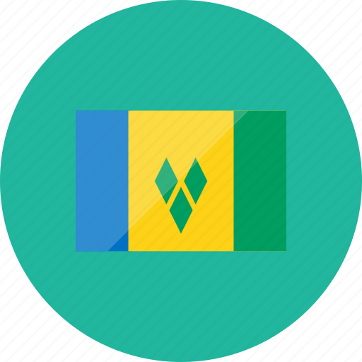Flags, saint vincent and the grenadines, country, flag, location, national, world icon - Download on Iconfinder