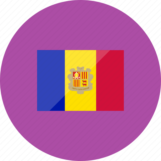 Andorra, flags, country, flag, location, national, world icon - Download on Iconfinder