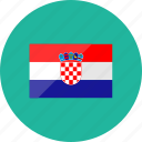 croatia, flags, country, flag, location, national, world