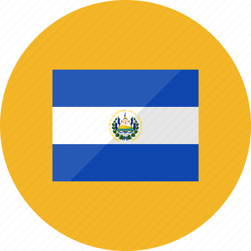 El salvador, flags, country, flag, location, national, world icon ...