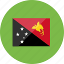 flags, papua new guinea, country, flag, location, national, world