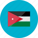 flags, jordan, country, flag, location, national, world