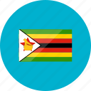 flags, zimbabwe, country, flag, location, national, world