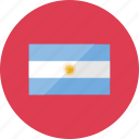 argentina, flags, country, flag, location, national, world