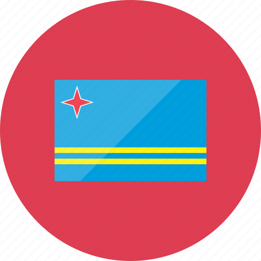 Aruba, flags, country, flag, location, national, world icon - Download on Iconfinder