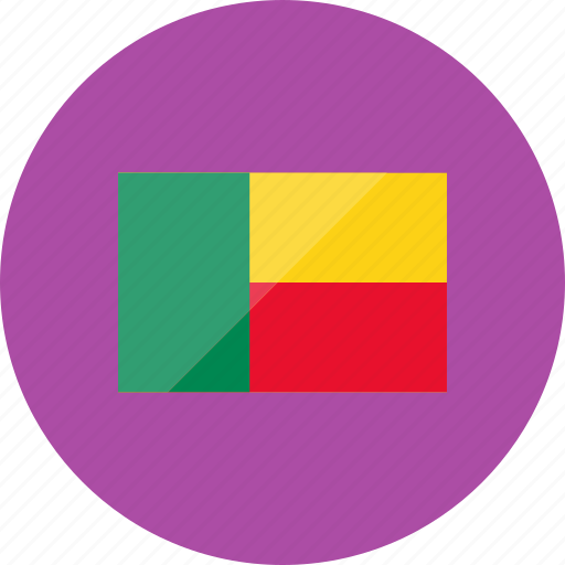 Benin, flags, country, flag, location, national, world icon - Download on Iconfinder