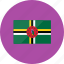 dominica, flags, country, flag, location, national, world 