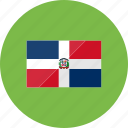 dominican, flags, republic, country, flag, national, world