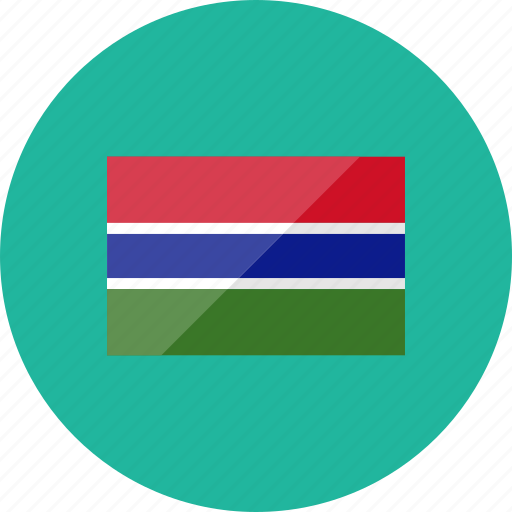 Flags, gambia, country, flag, location, national, world icon - Download on Iconfinder