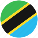 flag, country, world, national, nation, tanzania