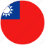 flag, country, world, national, nation, taiwan 