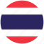 flag, country, world, national, nation, thailand 