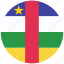 flag, country, world, national, nation, central, africa 